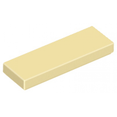 tan tile 1 x 3