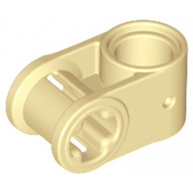 tan technic axle and pin connector perpendicular