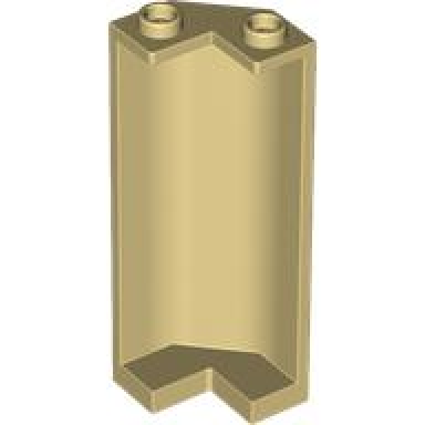 tan panel 2 x 2 x 5 corner wall