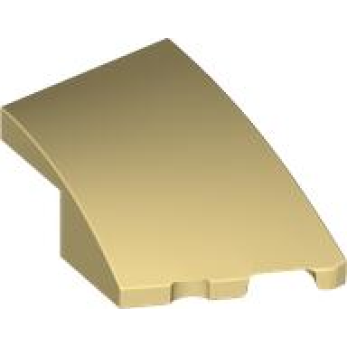 tan wedge 3 x 2 right no studs