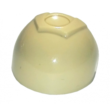 tan minifigure visor large with trapezoid area on top