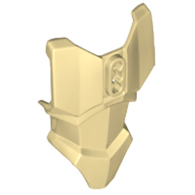 tan large figure torso armor with 2 chest holes
