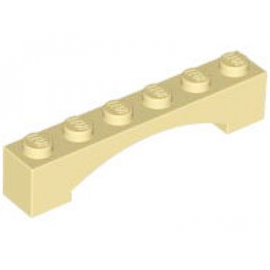 tan arch 1 x 6 raised arch