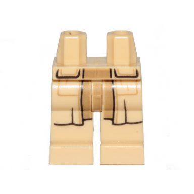 tan hips and legs with sw dark tan and tan layered robe pattern