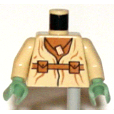tan torso sw belt pockets and necklace blissl flute pattern yoda tan arms sand green hands
