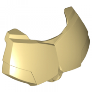 tan large figure chest armor small