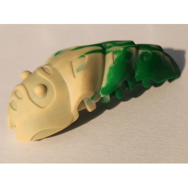 tan bionicle rahkshi kraata stage 5 with marbled pattern list head color describe the rest
