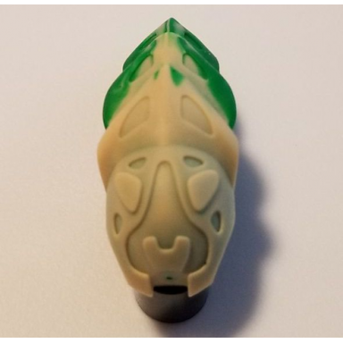 tan bionicle rahkshi kraata stage 6 with marbled pattern list head color describe the rest