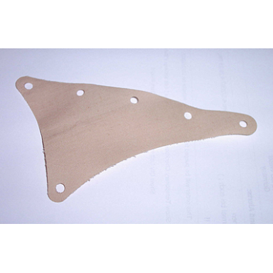 tan cloth sail triangular 11 x 15
