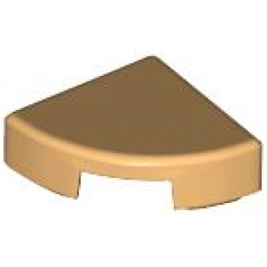 medium tan tile round 1 x 1 quarter