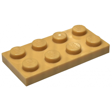 medium tan plate 2 x 4