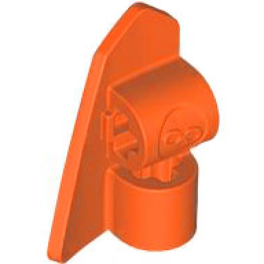 reddish orange technic panel fairing 8 very small smooth short side b