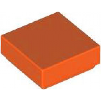 reddish orange tile 1 x 1