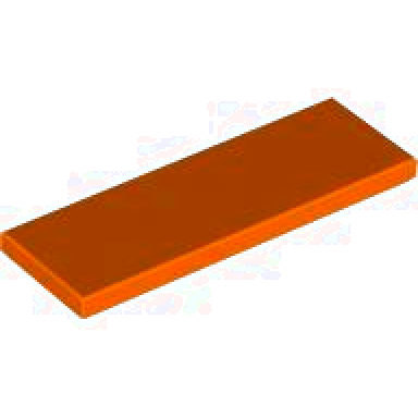 reddish orange tile 2 x 6