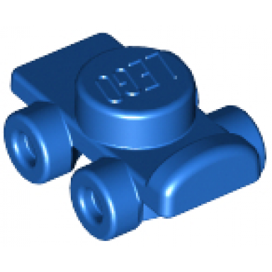 blue minifigure footgear roller skate