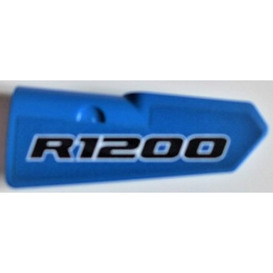 blue technic panel fairing 21 very small smooth side b with r1200 pattern sticker - set 42063