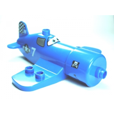 blue duplo airplane disneys planes skipper riley pattern