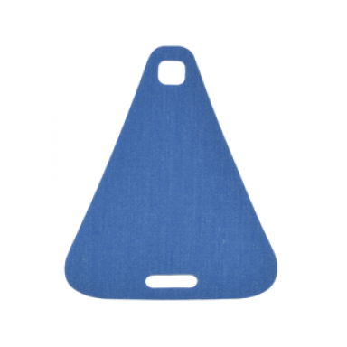 cloth sail triangular with top and bottom holes