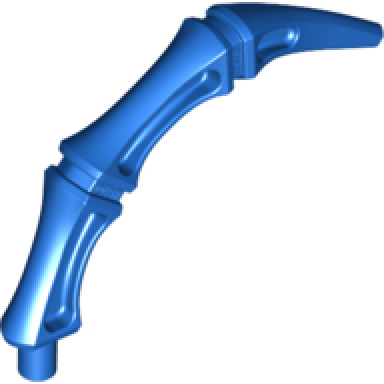 blue appendage bony small with bar end leg rib tail