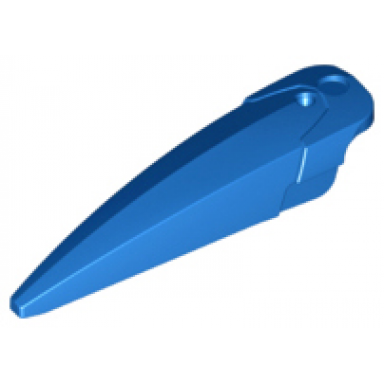blue hero factory weapon blade wide curved