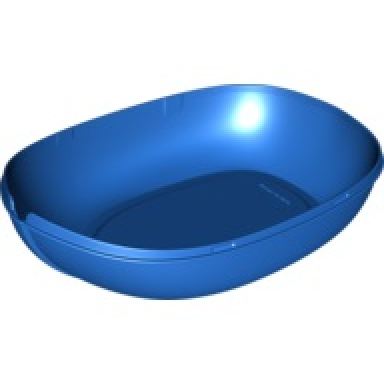 blue duplo boat hull unitary 7 x 12 base