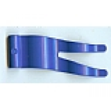 blue duplo flag wavy 2 x 5 without slits