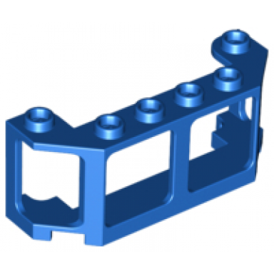 blue window 2 x 6 x 2 train front boat