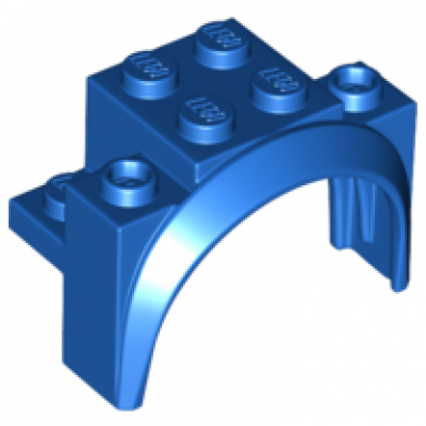 blue vehicle mudguard 4 x 2 1 2 x 2 1 3 with arch round