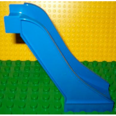 blue duplo slide straight