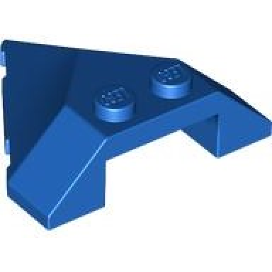 blue wedge 4 x 4 pointed
