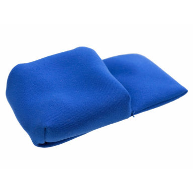 blue duplo cloth sleeping bag plain
