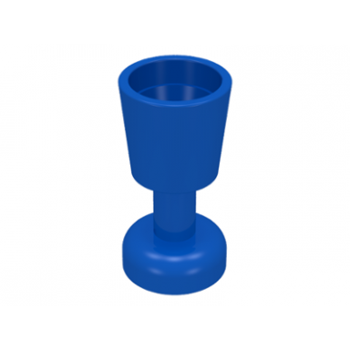 blue minifigure utensil goblet