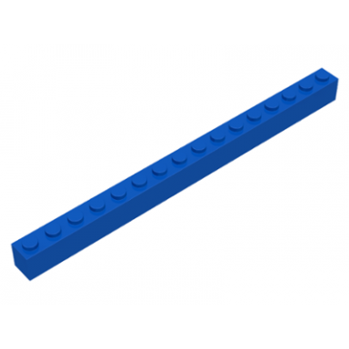 blue brick 1 x 16