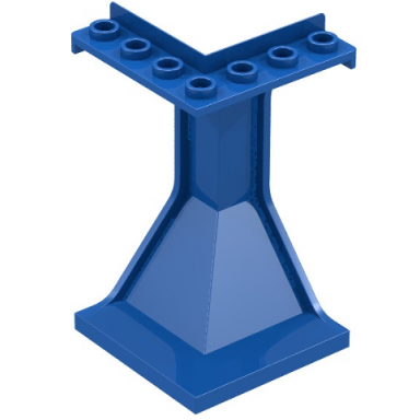 blue panel 4 x 4 x 6 corner concave