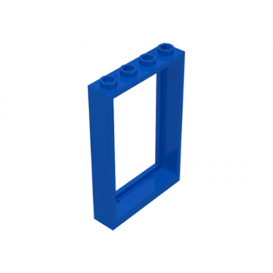 blue window 1 x 4 x 5 with hollow studs