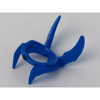 blue minifigure neck collar insect with black dot pattern