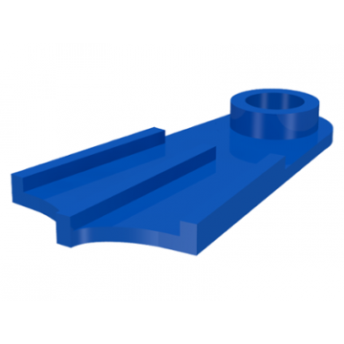 blue minifigure footgear flipper