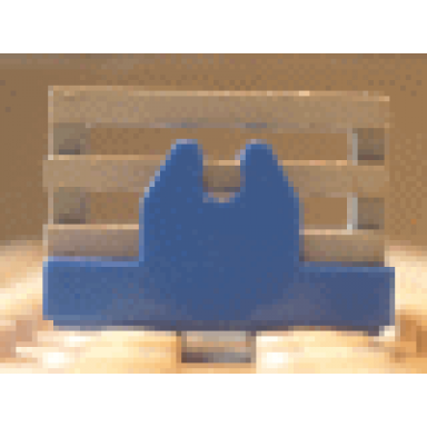 magnet holder tile 2 x 2 - tall arms with shallow notch