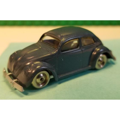 blue ho scale vw beetle 52mm long