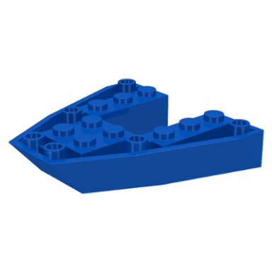 blue boat bow brick 6 x 6 x 1