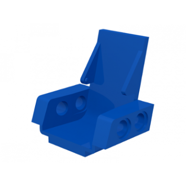 blue technic seat 3 x 2 base