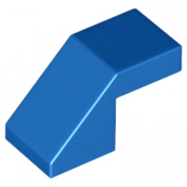 blue slope 45 2 x 1 with cutout without stud