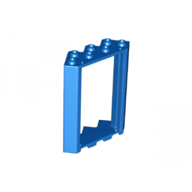 blue door frame 4 x 4 x 6 corner