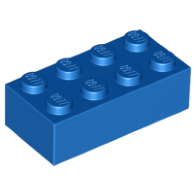 blue brick 2 x 4