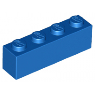 blue brick 1 x 4