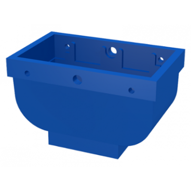 blue belville utensil basket