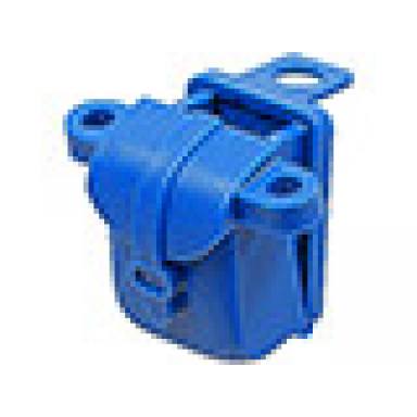 blue minifigure backpack opening