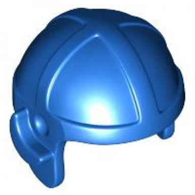 blue minifigure headgear cap aviator