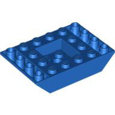 blue slope inverted 45 6 x 4 double with recessed center