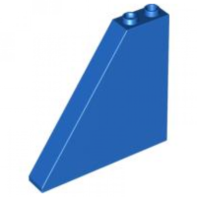 blue slope 55 6 x 1 x 5 without bottom stud holders
